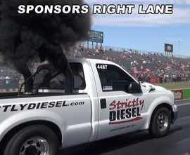 STRICTLY DIESEL sponsors the Right Lane at the Desert Diesel Nationals!