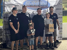 Wade Minter sets new MPH record in the Pro Mod Class