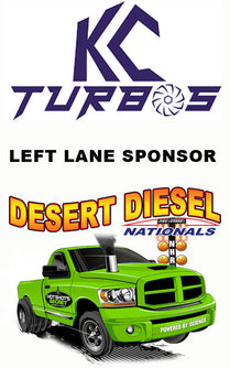 KC Turbo sponsors the Left Lane at Desert Diesel Nationals