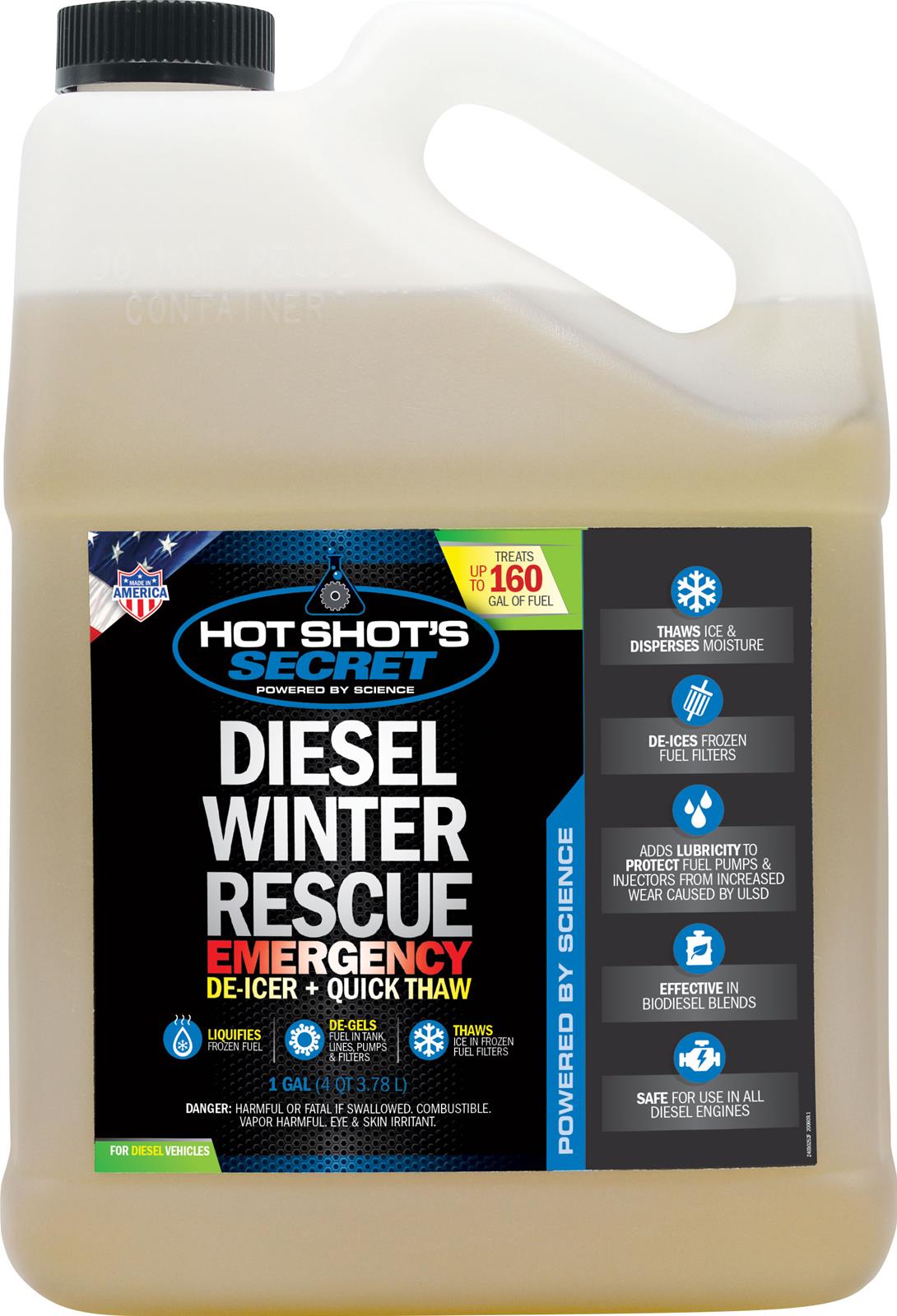 HOT SHOT'S SECRET 1QT DIESEL WINTER RESCUE ADDITIVE