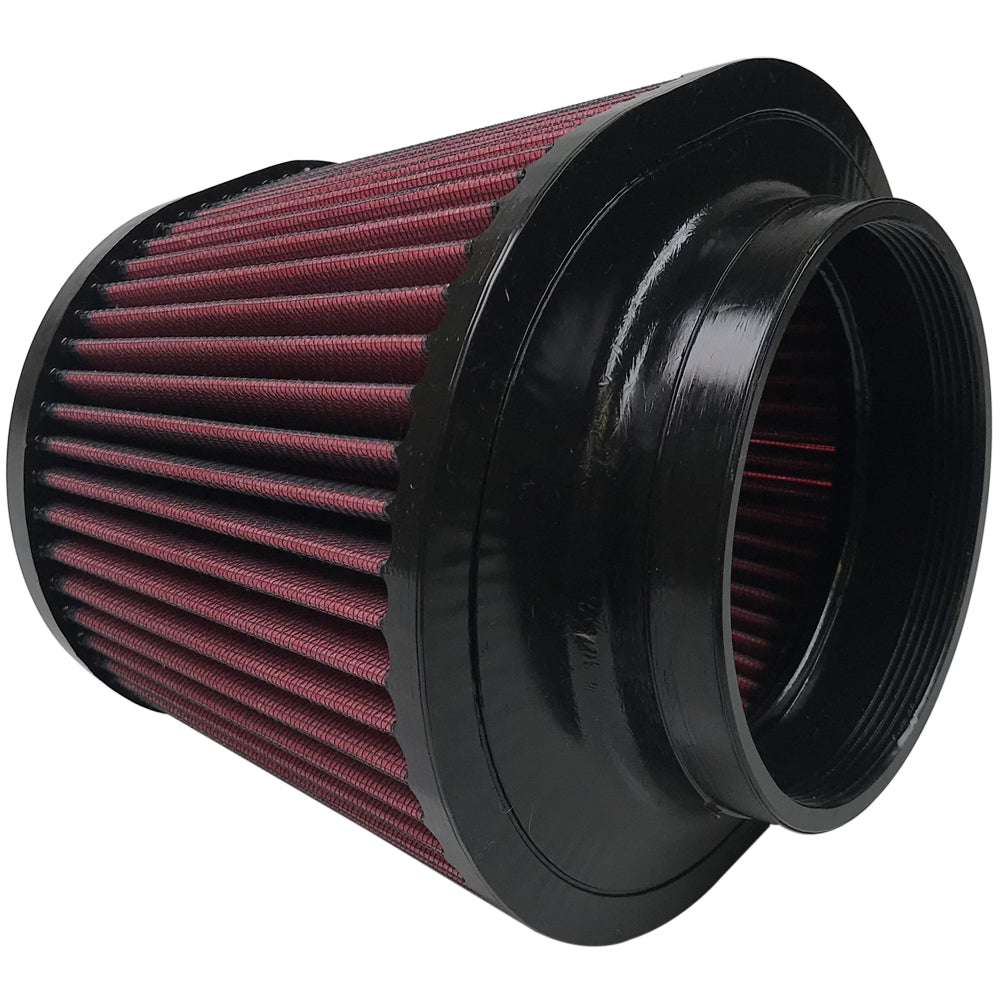 S&B FILTERS ELEVATE PERFORMANCE WITH COTTON CLEANABLE/DRY EXTENDABLE INTAKE REPLACEMENT FILTERS (75-5018)