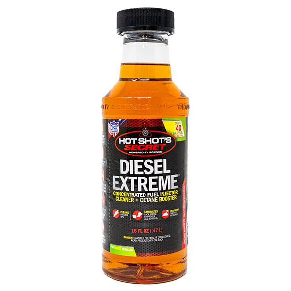 HOT SHOT'S SECRET DIESEL EXTREME INJECTOR CLEANER + CETANE BOOSTER