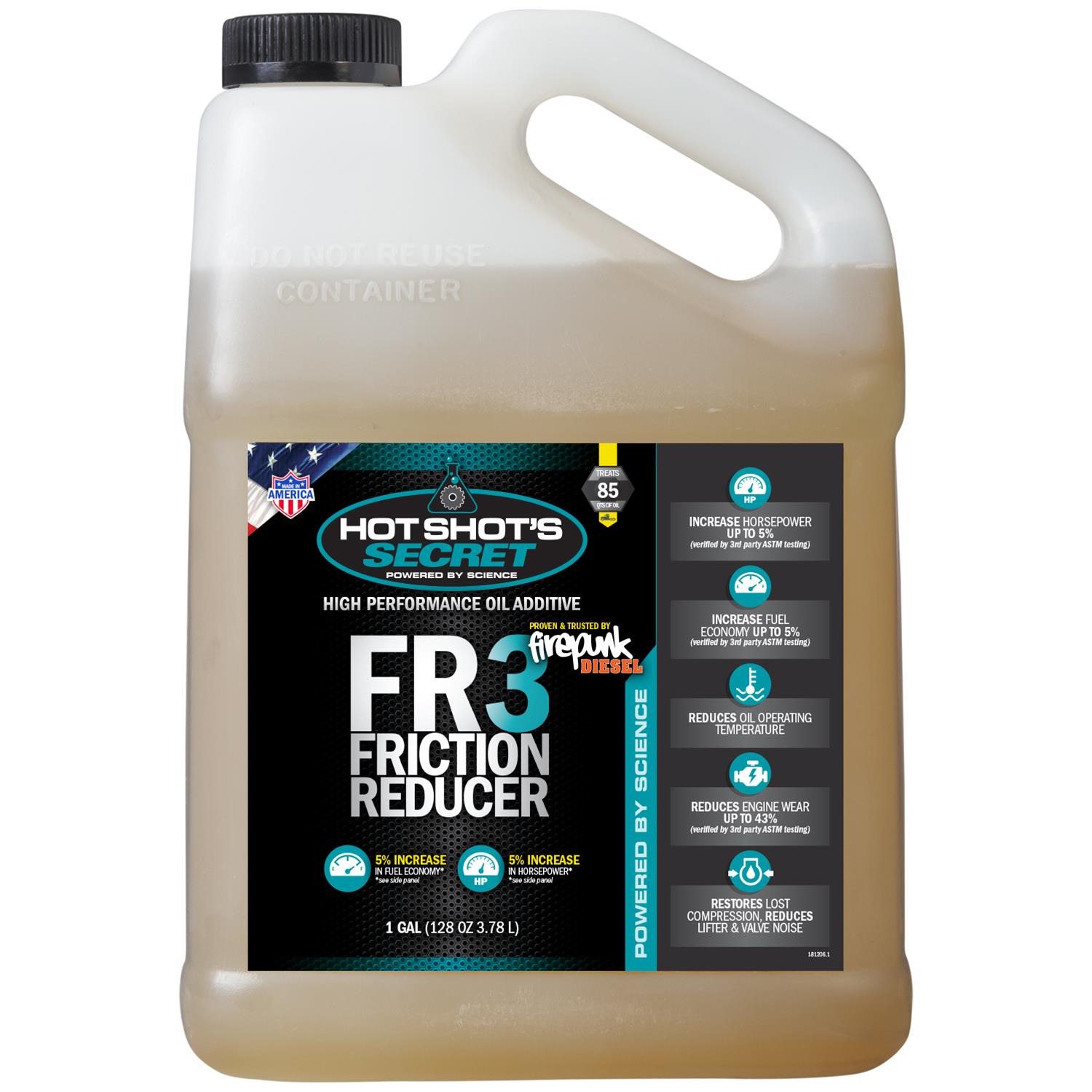 HOT SHOT'S SECRET OIL FRICTION REDUCER